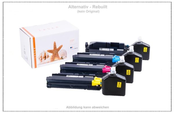 TONTK5280KIT Alternativ Toner Rainbowkit Kyocera, TK-5280, BK+C+M+Y,BK=13000 S.,CMY= je.11000 Seiten