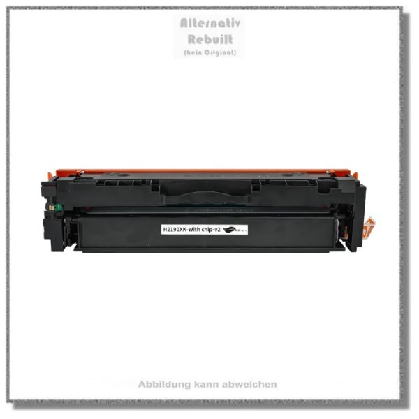 H2190XK-With chip-V2, Black, Ersatz für W2190X(219X), Toner cartridge, HP New Build, Inh 3.200 S.