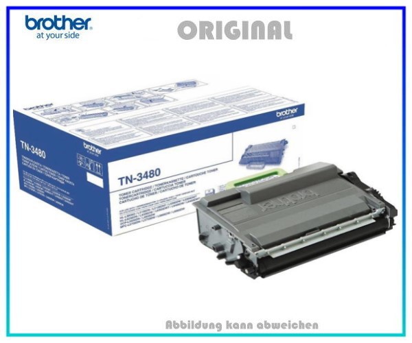 TN3480 Original Toner Black für Brother DCP-L5500 - TN3480 - Inhalt ca. 8.000 Seiten