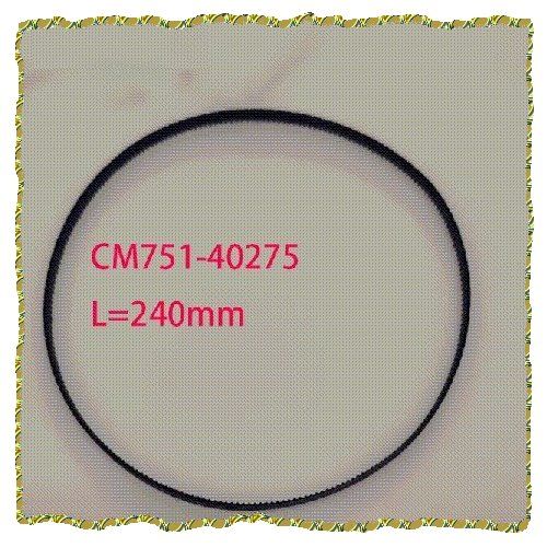 1 x CM751-40275, 240 mm Feed-Out-Drucker-Antriebsriemen, für HP OfficeJet 6000, 6500, 7000, 7500 Pro