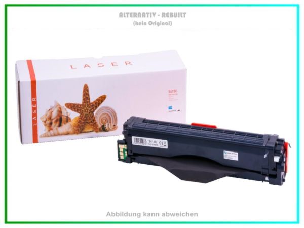 CLP415C, Cyan Toner f. Samsung CLP415, CLX4195, Inhalt für 1.800 Seiten, kompatibel CLT-C504S