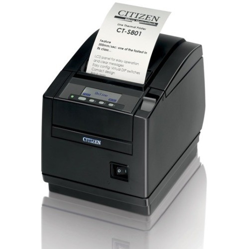 Citizen CT-S801II Direkthermodrucker, Monochrom,Etiketten-/Quittungsdruck,300 mm/s Monodruck,203dpi