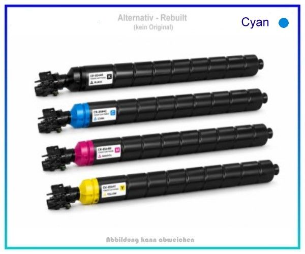Utax CK-8544C-Serie Cyan, Tonerkartusche, Seitenzahl (bei 5% Deckung): 20.000 Seiten. K. Original.