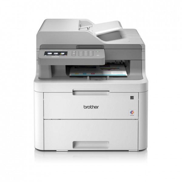 Brother DCP L3550CDW Multifunktionsgerät mit Digitalkopierer, Farblaserdrucker, Scanner, DCPL3550CDW