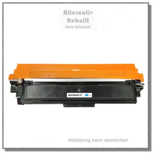 B241/B242PC-V7, Ersatz für TN-241C, Cyan, Blau, Toner cartridge Brother New Build 1.400 Seiten.