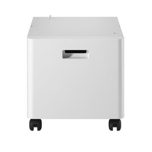 Brother Druckerunterschrank, 40 cm Höhe x 41 cm Breite x 48,4 cm Tiefe. Farbe Weiß.