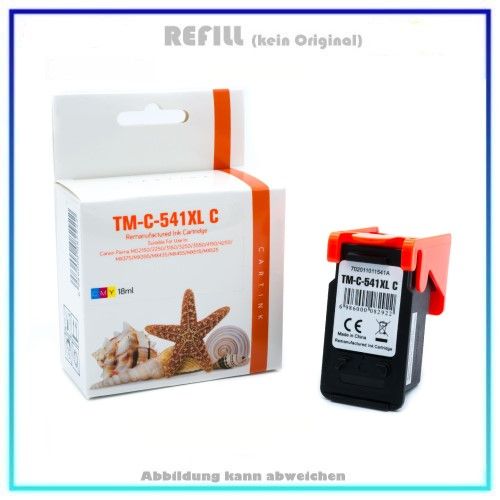 REFCL541XL Refill Tintenpatrone Color für Canon 5226B005 - CL541XL - Inhalt ca. 18ml