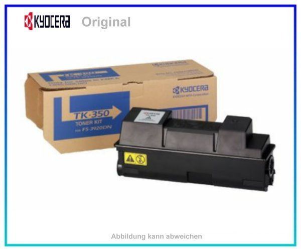 1T02LX0NLC, TK350, Schwarz, 1T02LX0NL0 - Toner Original - Black fuer Kyocera FS3920 - Inhalt ca. 15
