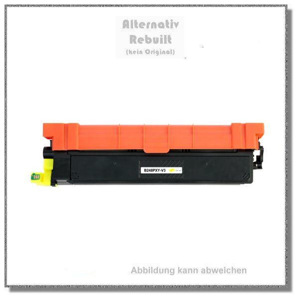 B248PXY-V3, Ersatz für TN-248XLY, Yellow, Gelb Toner cartridge Brother New Build 2.3000 Seiten.