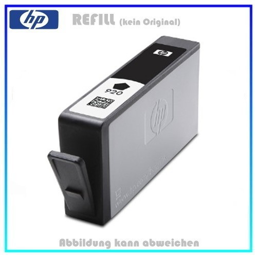 REF920BKXL Refill Tinte Black für HP - CD975AE - Inhalt 21,6ml
