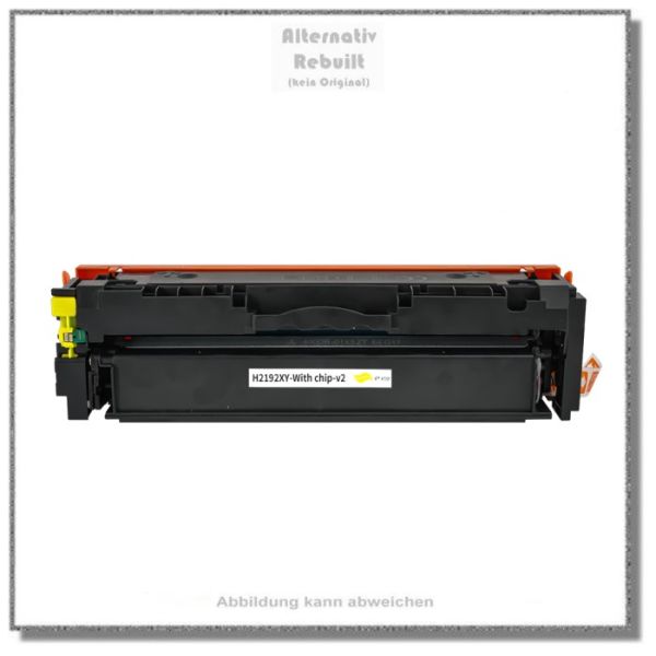 H2192XY-With chip-V2, Yellow, Ersatz für W2192X(219X), Toner cartridge, HP New Build, Inh. 2.500 S.
