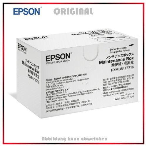 EPSON Wartungstank T6716 - C13T671600, Resttinten-Behälter - Original