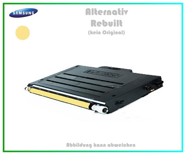 CLP510Y Mehrweg Lasertoner für Samsung CLP510 Yellow - CLP510 D5Y-ELS-K - Inhalt ca.5.000Seiten