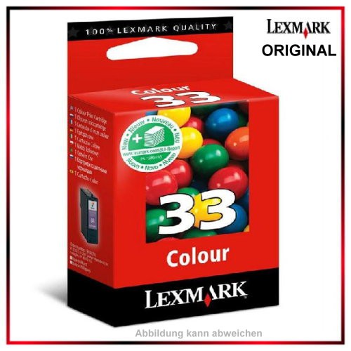 Nr. 33HC - 18CX033E HC - original Lexmark Tintenpatrone color