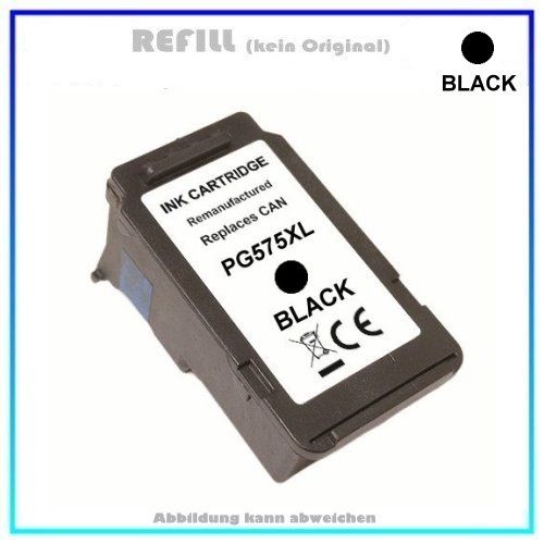 REFPG575XL, PG575XL, Refill BLACK für Canon, 5437C001, Inhalt: 15,0 ml, PIXMA TR-4750i, TR-4751i.