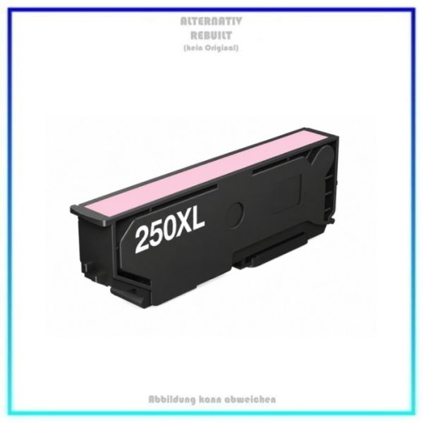BULK T250XLLM, Alternativ Tinte Light Magenta für Epson, C13T16P64010, Inhalt: 13ml. (Kein Original)