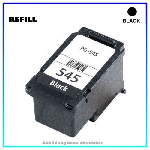 REFPG545XL Refill Tintenpatrone Black Canon 8286B001, PIXMA, TS-3150, IP2850,IP 2850,MG-2450, 15ml.