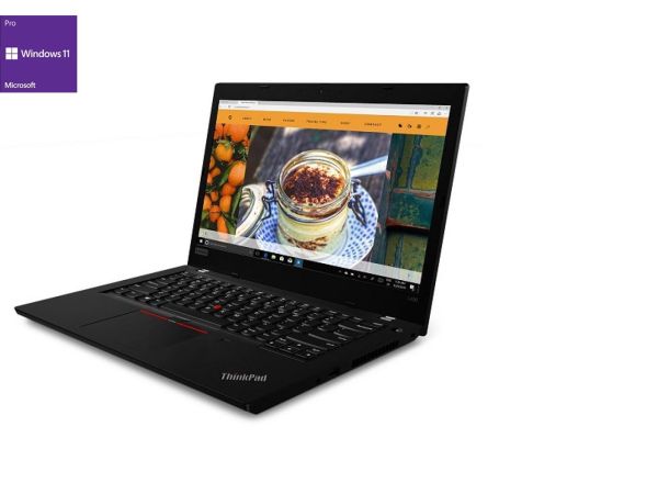 LENOVO THINKPAD L490, Refurbished, Intel 8365U Core i5 4x1.60 GHz, 14", 1920x1080, Intel UHD Graphic