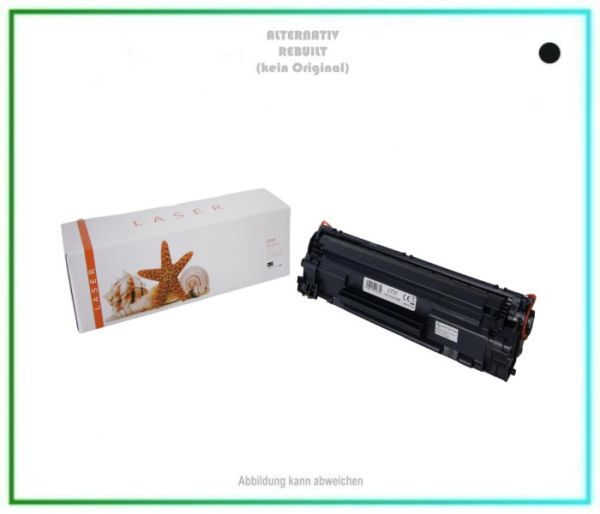 TON737, Alternativ Tonerkartusche Black für Canon 737, HP-LJ-Pro-M201, Inhalt: 2.400 Seiten.