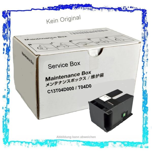DC T04D0, C13T04D000, Epson Ink Maintenance Box, Service Box, kein Original.