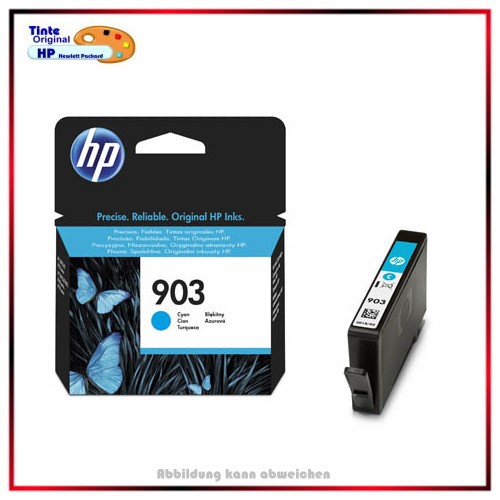 903 - T6L87AE - Original HP Tintenpatrone Cyan für OJ Pro 6960 - T6L87AE - Inhalt ca. 315 Seiten