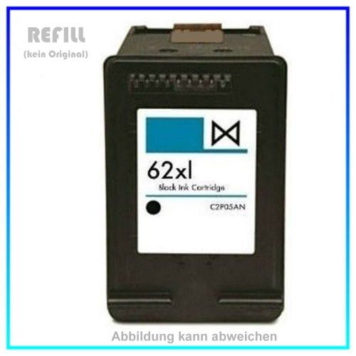REF62XL Refill Tinte Black für HP - C2P05AE - Inhalt ca. 12,9ml - kein Original